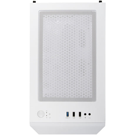 Silverstone Fara H1M Pro Midi-Tower-Gehäuse (weiß | 3x USB-A | RGB | Fenster)