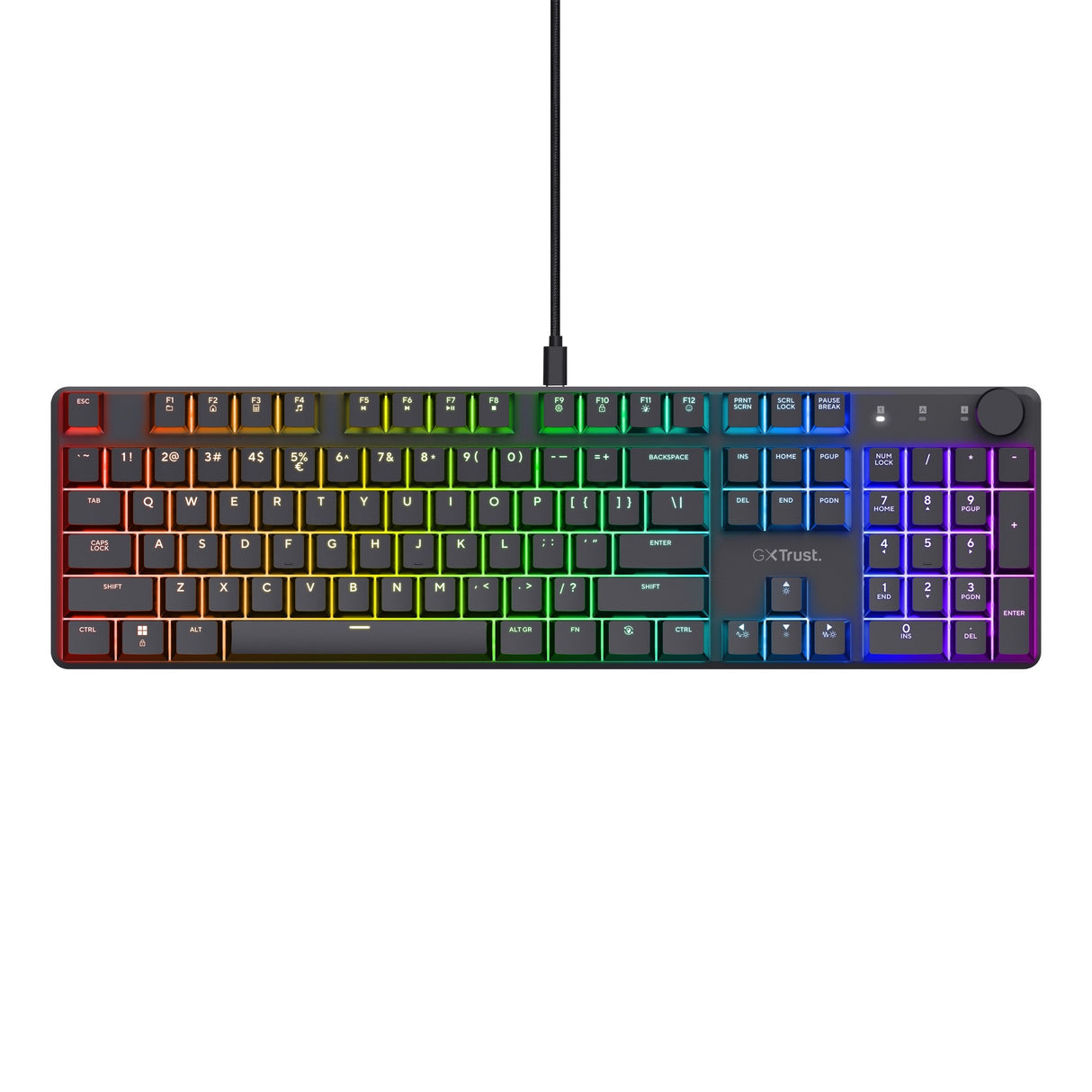 Trust GXT 866 Torix Hochwertige mechanische Gaming-Tastatur