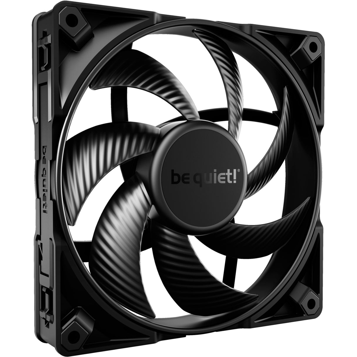 Ruhig sein! Silent Wings Pro 4 PWM-Gehäuselüfter (schwarz, 140 x 140 x 25 mm)