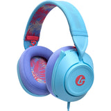 Powera lucidsound ls10 bedrade gamingheadset - oceaangolven over-ear gaming headset (lichtblauw paars, playstation 5, playstation 4, xbox series x|s, xbox one, pc, mobiel)