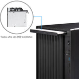 Chieftec uni bs-20b-op Mini-Tower-Gehäuse (schwarz | 3x USB-A | 1x USB-C)