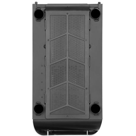 Silverstone Seta A1 Midi Tower Gehäuse (schwarzes Titan | 2x USB-A | 1x USB-C | RGB | gehärtetes Glas)