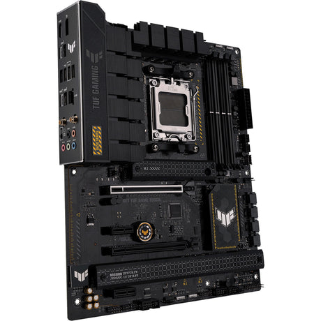 Asus Tuf Gaming B650-Plus WiFi Sockel AM5 Mainboard (schwarz hellorange, RAID, 2,5GB-LAN, Wi-Fi 6, BT 5.2, Sound, ATX)
