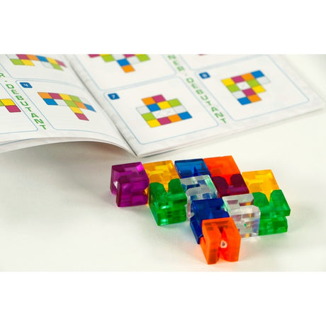 999Games 999 Games Flex Puzzler Crystal Denkspiel (Niederländisch, 1 Spieler, ab 7 Jahren, 80 Aufgaben)