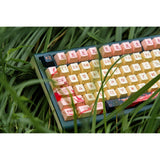 Ducky year of the snake 2025 limited edition rgb mechanisch gaming toetsenbord (zwart, us lay-out (qwerty), cherry mx2a brown, 75%, rgb, pbt dye-sub keycaps, hot-swap)