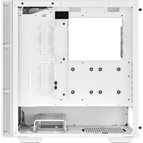 Deepcool ch560 digitales Midi-Tower-Gehäuse (weiß | 1x USB-A | 1x USB-C | RGB | gehärtetes Glas)