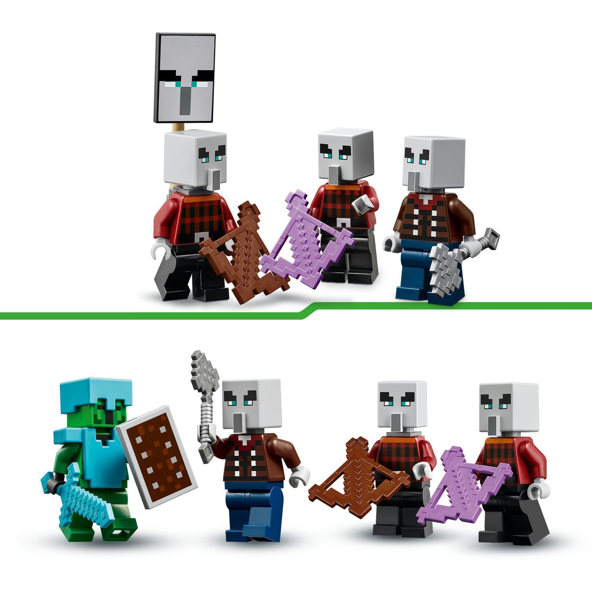 Lego Minecraft 21267 Die Illagerer in der Wüste