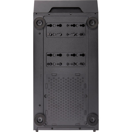 Silverstone Fara R1 v2 Midi-Tower-Gehäuse (schwarz | 3x USB-A | gehärtetes Glas)
