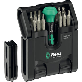 Wera Tool-Check Modular Micro 1, 21-teiliges Bit-Set (schwarz grün)
