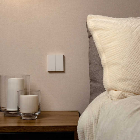 Aqara Smart Wall Switch H1 Doppelschalter (Anthrazit, Zigbee 3.0, Neutralleiter erforderlich)