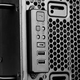 Silverstone RM44 Rackgehäuse (schwarz | 4U | USB Typ-C | 2x 80mm Gehäuselüfter im Lieferumfang enthalten)