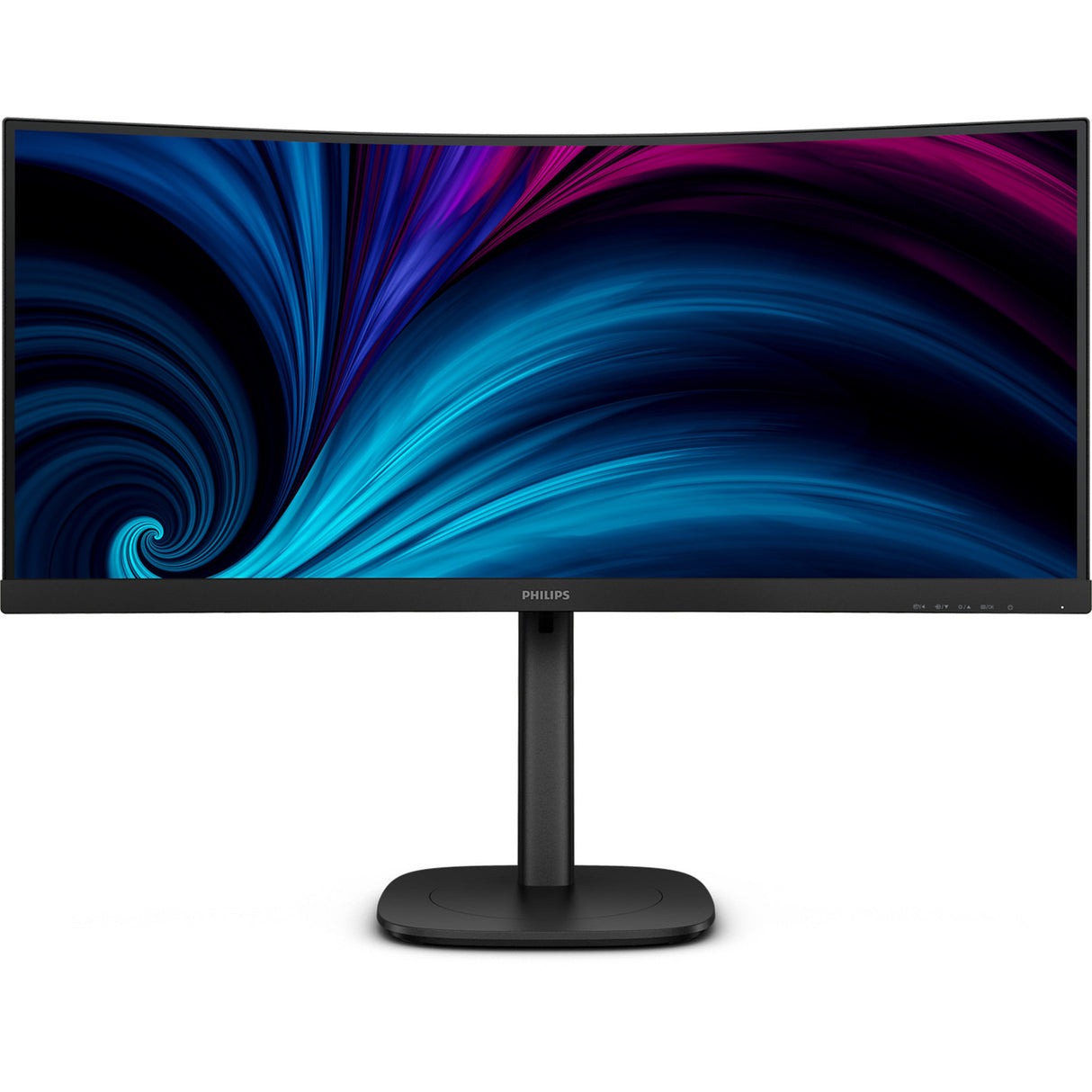 Philips 34b2u3600c 34 gebogener Ultrawide-Monitor (schwarz, HDMI, Display-Port, 4x USB-A, USB-B, USB-C, RJ-45)