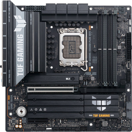 Asus Tuf Gaming B860M-Plus WiFi Sockel 1851 Mainboard (2,5 GB-LAN, WiFi 7, BT, Sound, µATX)