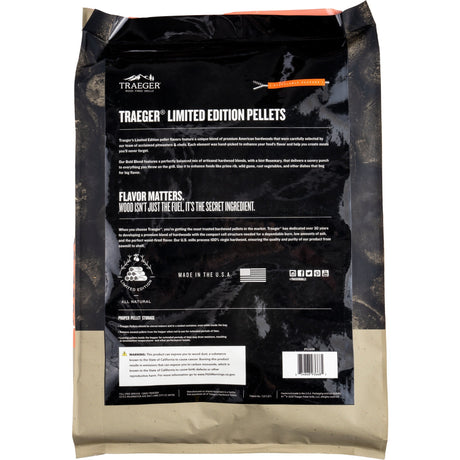 Traeger Bold Blended Pellets – Brennstoff in limitierter Auflage (8 kg)
