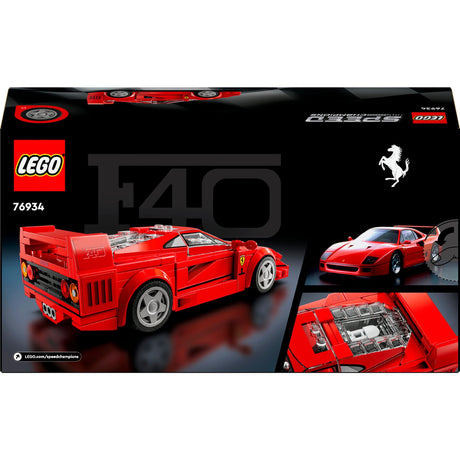 Lego® Speed Champions – Ferrari F40 Supersportwagen – 76934