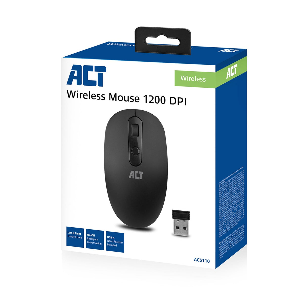 ACT -Konnektivität AC5110 Wireless Maus 1200 dpi