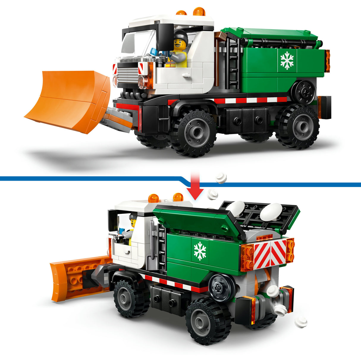 Lego City 60490 Schneepflug