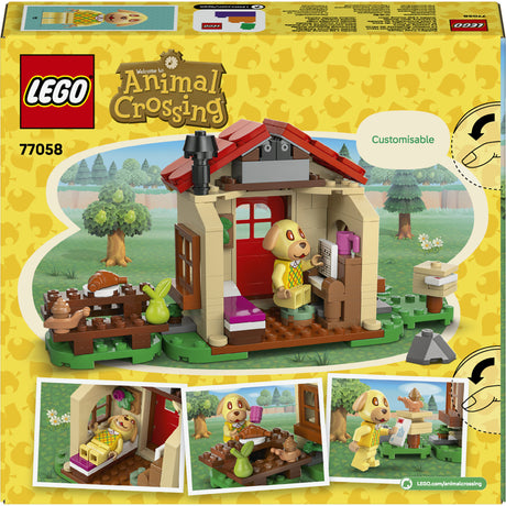 Lego Animal Crossing 77058 Goldies gemütliches Hausbauset