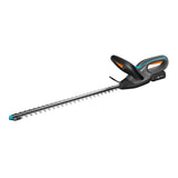 Gardena accuheggenschaar easycut 55 18v set (grijs turquoise, 14735-20, accu en oplader inbegrepen)
