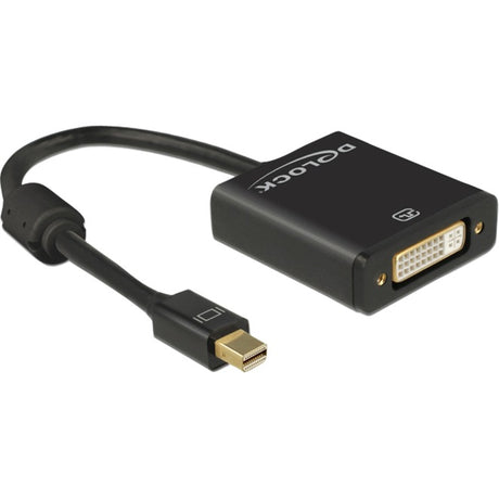 Delock Mini DisplayPort auf DVI 4K Adapter (schwarz)