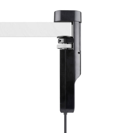 Neomounts DS22-840BL6 Tischsteckdose mit Klemme und USB-C- und USB-A-Anschlüssen – Schnelllade-Steckdosenleiste (schwarz)