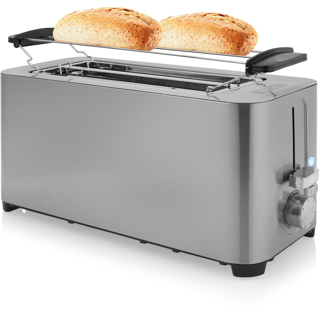 Prinzessin 142402 Edelstahl -Toaster 2 lange Schloss