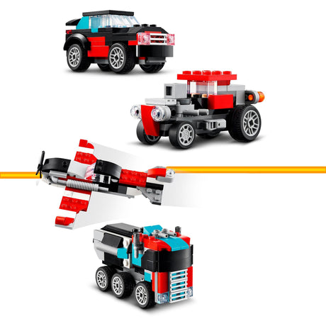 Lego Creator 3in1 LKW mit Hubschrauber – 31146
