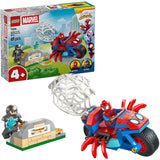 Lego Marvel 11206 Spidey auf seinem Motorrad vs. Nashorn