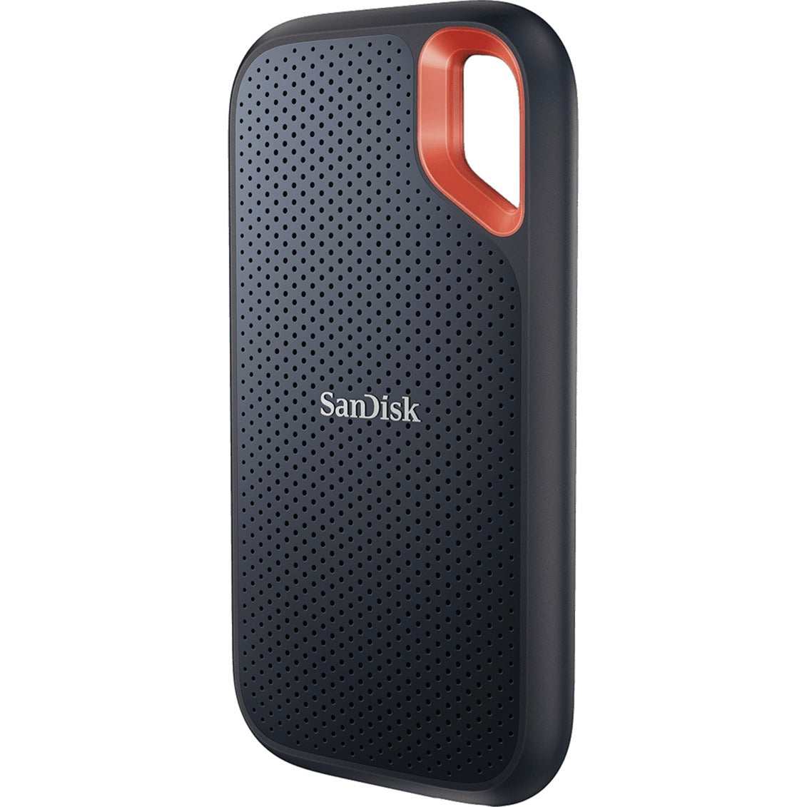 Sandisk Extreme Portable v2, 2 TB externe SSD (schwarz orange, SDSSDE61-2t00-G25, USB-C)
