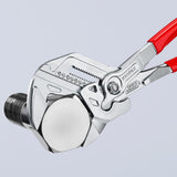 Knipex Schraubenschlüsselzange 8603300 (rot)
