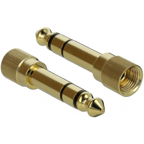 Delock Stereo Klinke 3,5 mm 3 Pin Stecker > Buchse Verlängerungskabel (schwarz, 5 Meter)