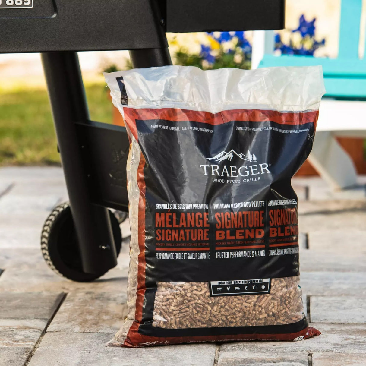 Traeger-Hartholz-Signatur-Brennstoffpellets (9 kg)