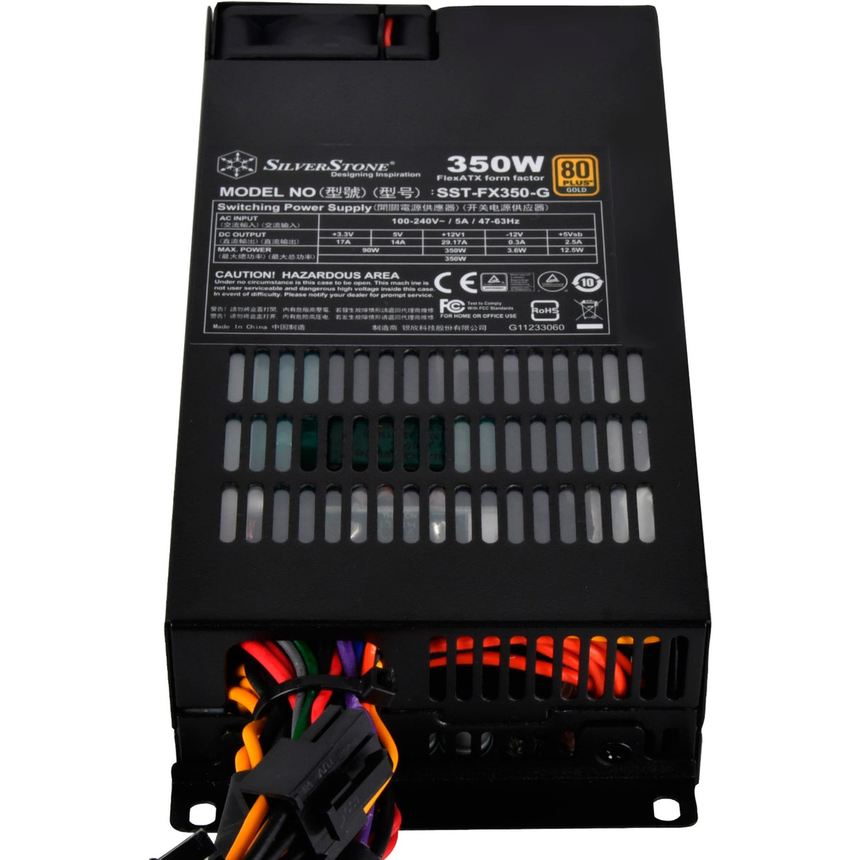 Silverstone FX350-G 350-Watt-Netzteil (Flex-ATX-Formfaktor)