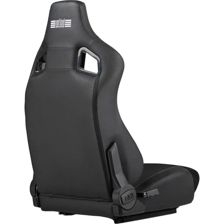 Next Level Racing Ers4 Elite Liegesitz – Gaming-Stuhl aus PU-Leder und Wildleder-Edition (schwarz)