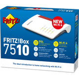 Fritz! Box 7510 Edition internationaler Router (rot)