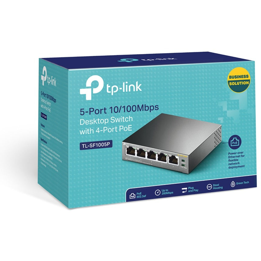 Tp-Link TL-SF1005P Switch (5 Ports, PoE)