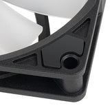 Silverstone Air Slimmer 90 ArGB Gehäuselüfter (schwarz, 92 x 92 x 15 mm, PWM)