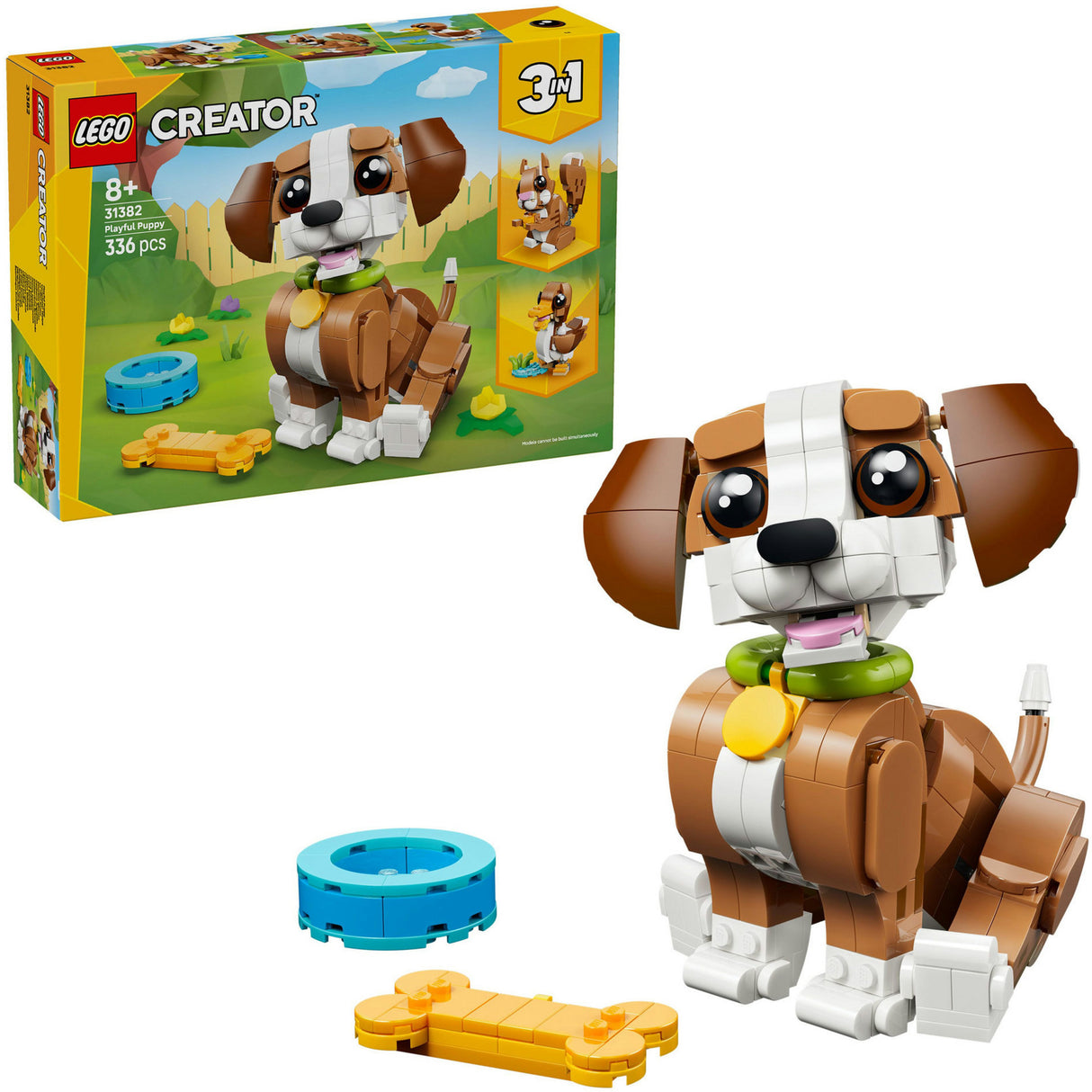 Lego Creator 31382 süßer tierischer verspielter Welpe