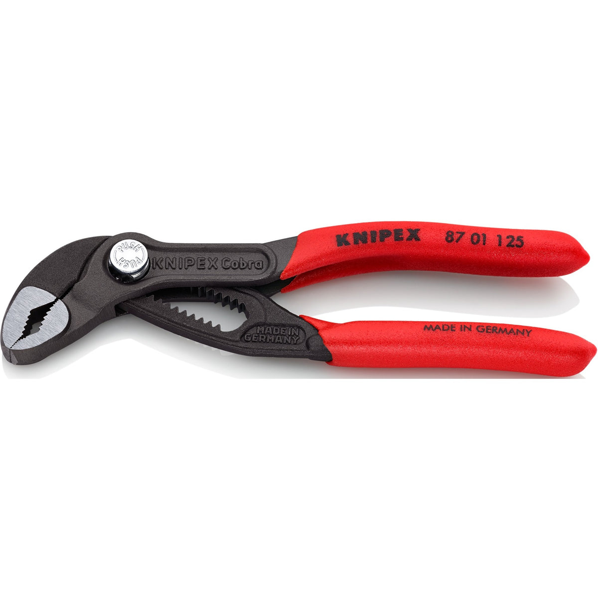 Knipex Cobra – verstellbare Wasserpumpenzange – 125 mm – rutschfester Griff