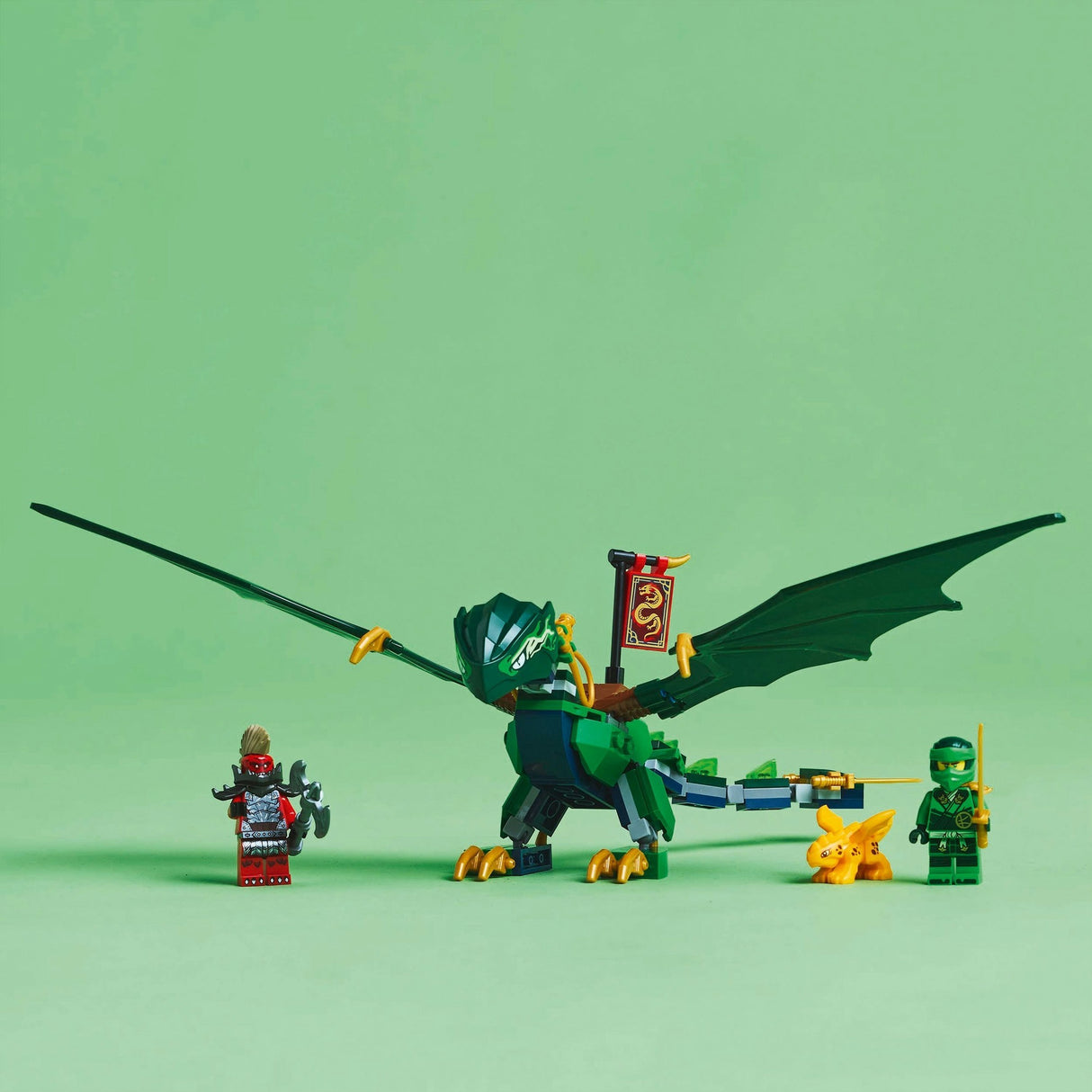 Lego 71829 Ninjago Lloyds grüner Walddrache | 2 Stk