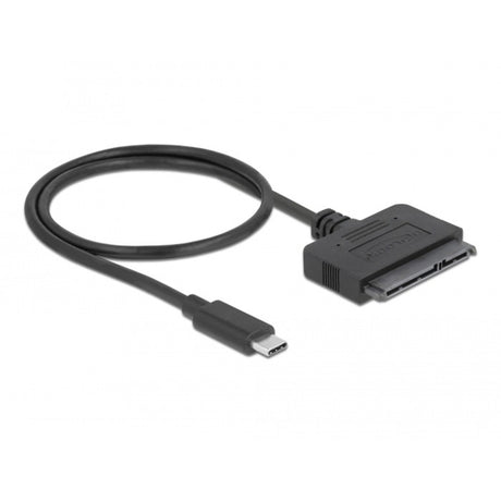 Delock USB Typ-C Konverter auf 22 Pin SATA 6 GB (schwarz)