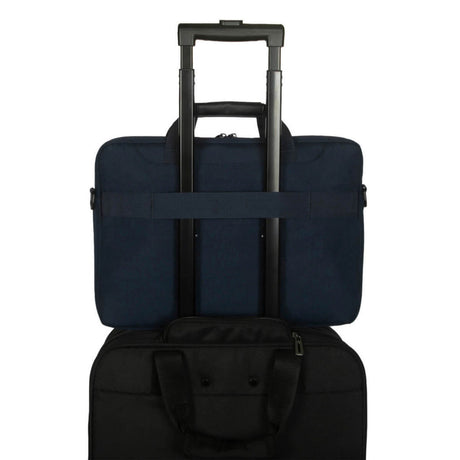 Targus 15–16 Geolite Ecosmart schlanke kurze Laptoptasche (dunkelblau)