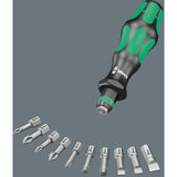 Wera kraftform kompakt 10 Bit-Set (schwarz grün, 10-teilig)