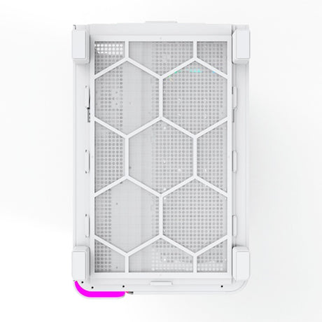 Montech King 95 Pro Midi-Tower-Gehäuse (weiß | 2x USB-A | 1x USB-C | RGB | gehärtetes Glas)