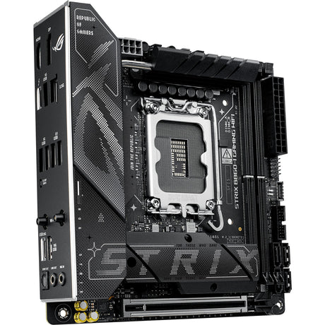 Asus ROG Strix B860-I Gaming WiFi Sockel 1851 Mainboard (RAID, 2,5 GB-LAN, WiFi 7, BT, Sound, Mini-ITX)