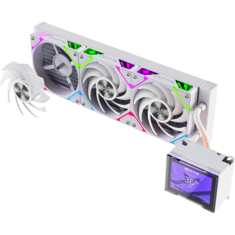 Xyz PC Gear Hydroview AIO 360 Wasserkühlung (weiß, argb, pwm)