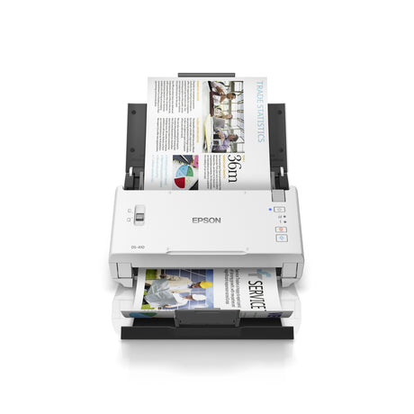 Epson Workforce DS-410 Einzugsscanner (weiß schwarz, USB 2.0)