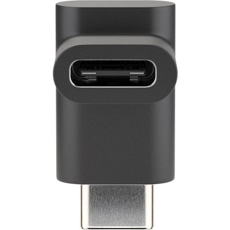 Goobay Adapter USB-C Anschluss > USB-C Stecker, 90° (schwarz)