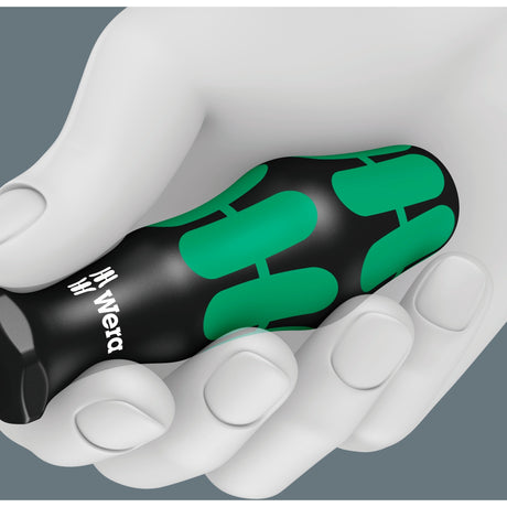 Wera 367 6 Torx HF Schraubendreher-Set Kraftform Plus + Rack (schwarz grün, 6-teilig)