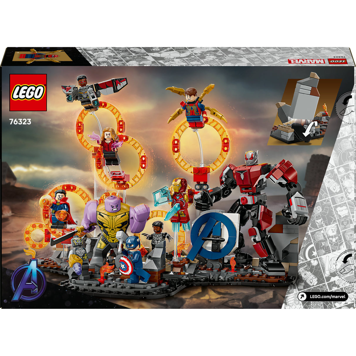 Lego Marvel 76323: Endgame-Endkampf der Avengers